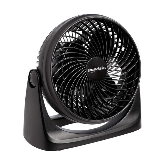 Imagem de Ventilador circulador de ar Amazon Basics de 11 polegadas com inclinação de 90