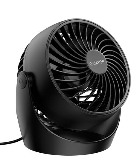 Imagem de Ventilador circulador de ar Gaiatop Portable Desk 5 polegadas e 3 velocidades