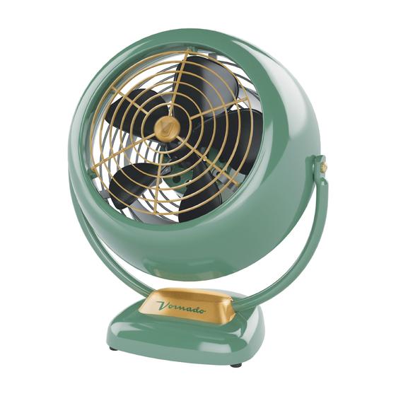 Imagem de Ventilador circulador de ar Vornado VFAN Vintage 3 Speeds Green