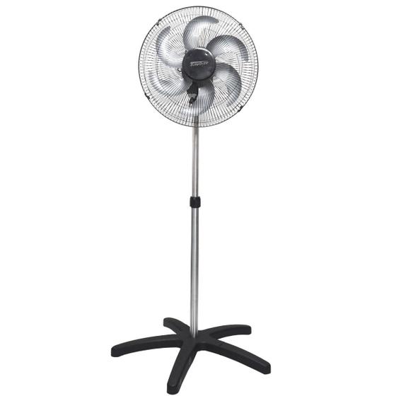 Imagem de Ventilador Coluna 50cm 220V 200W Industrial Turbo Turbão 6 Pás Grade 120 Fio Vitalex OC50FP220 Preto