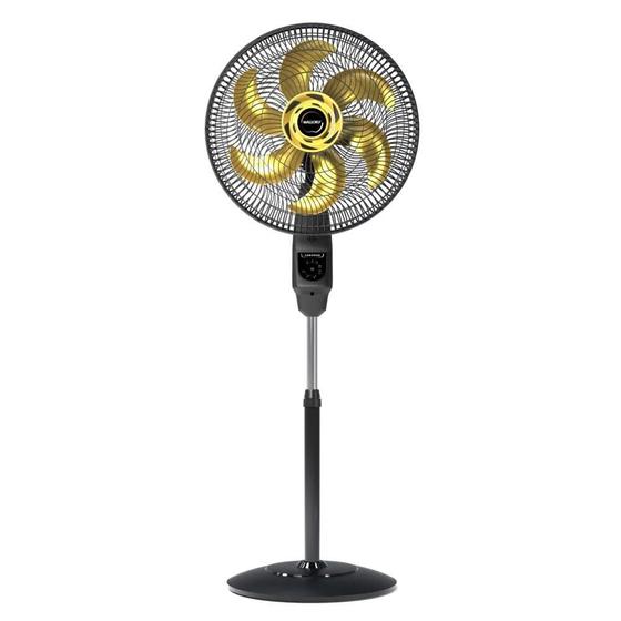 Imagem de Ventilador Coluna Mallory TS+ 40cm com 3 Velocidades Preto/Dourado