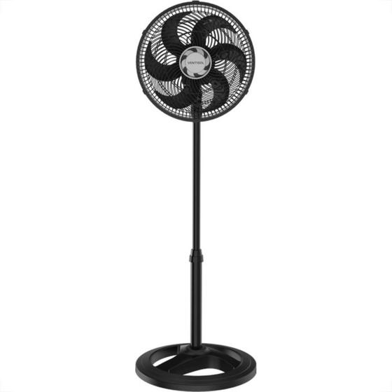 Imagem de Ventilador Coluna Ventisol 6 Pas 30Cm Preto Turbo 127V 52W 8235