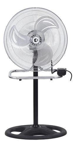 Imagem de Ventilador Cromado 3 Em 1 Coluna Parede Chao 45cm 70w - 220v