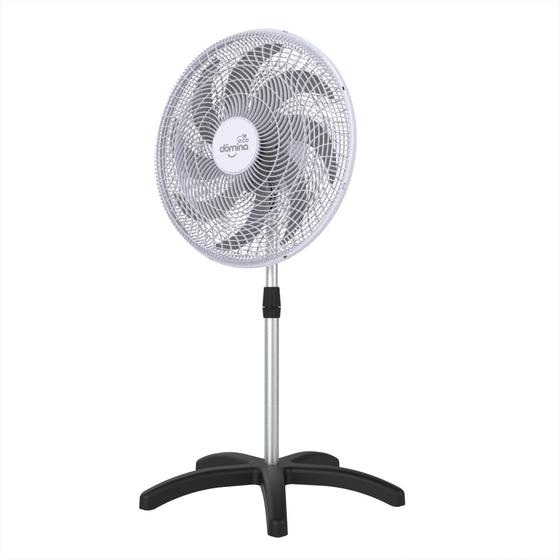 Imagem de Ventilador de Coluna 60cm Dômina Oscilante Silencioso 8 pás Branco