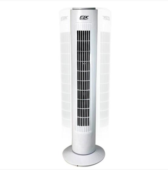 Ventilador De Coluna Circulador Ar Branco Potente 220V Fix Menor preço em Ventilador De Coluna Circulador Ar Branco Potente 220V Fix