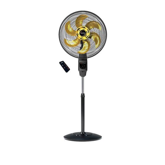 Imagem de Ventilador de Coluna Mallory Chronos 40 Cm Preto e Dourado 127v