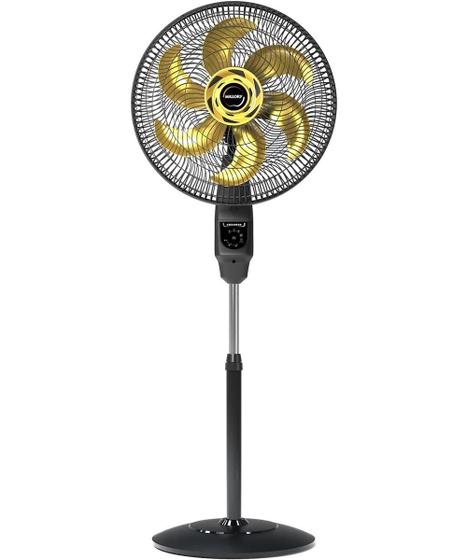 Ventilador De Coluna Mallory Chronos 40cm Preto e Dourado Menor preço em Ventilador De Coluna Mallory Chronos 40cm Preto e Dourado