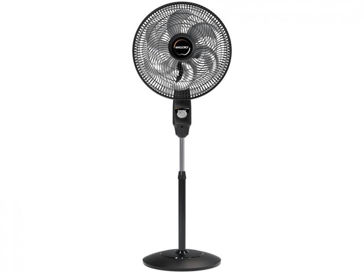 Imagem de Ventilador de Coluna Mallory Eolo 40cm 6 Pás - 3 Velocidades Preto e Cinza