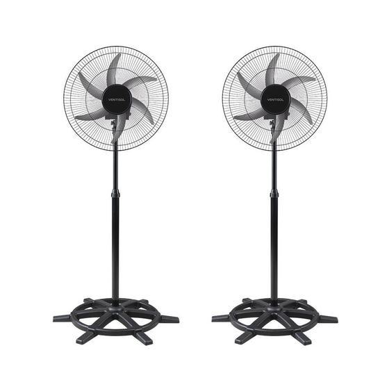 Ventilador De Coluna Oscilante Bivolt 50cm Steel Ventisol (2 Unidades) Menor preço em Ventilador De Coluna Oscilante Bivolt 50cm Steel Ventisol (2 Unidades)