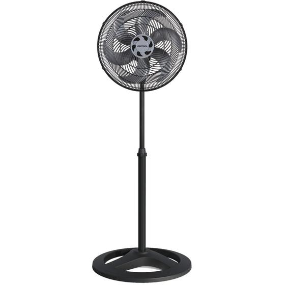 Imagem de Ventilador de Coluna Oscilante Turbo 6 Pás 40cm - Preto / Cinza