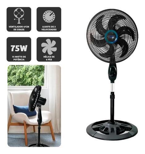 Imagem de Ventilador De Coluna Petencostal Ultra Silencioso Para Dormir 40cm Vento Forte Leve e Fresco 6 Pás Moderno TYF-110V