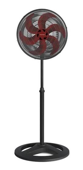 Imagem de Ventilador De Coluna Vermelho 40cm Pedestal Turbo Ventisol