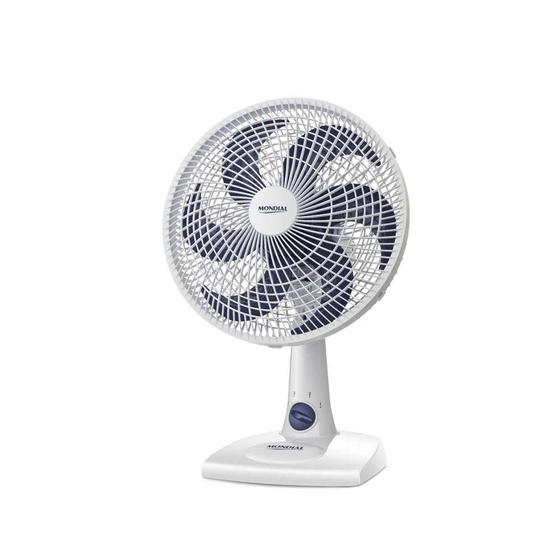 Imagem de Ventilador de mesa 30cm azul e branco 127V Mondial