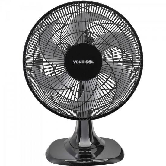 Imagem de Ventilador de Mesa 40 CM com 6 PAS 220V Turbo 6 PRETO/CINZA Ventisol