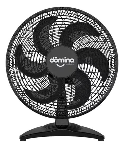 Imagem de Ventilador de Mesa 50 Cm 70 de Giro - Ultra Silencioso127v C/ 6 Pás - PRETO