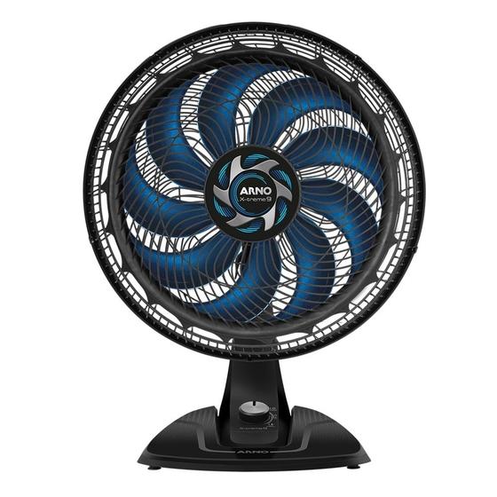 Imagem de Ventilador de Mesa Arno 40cm X-Treme 9 Preto VE90  127 Volts