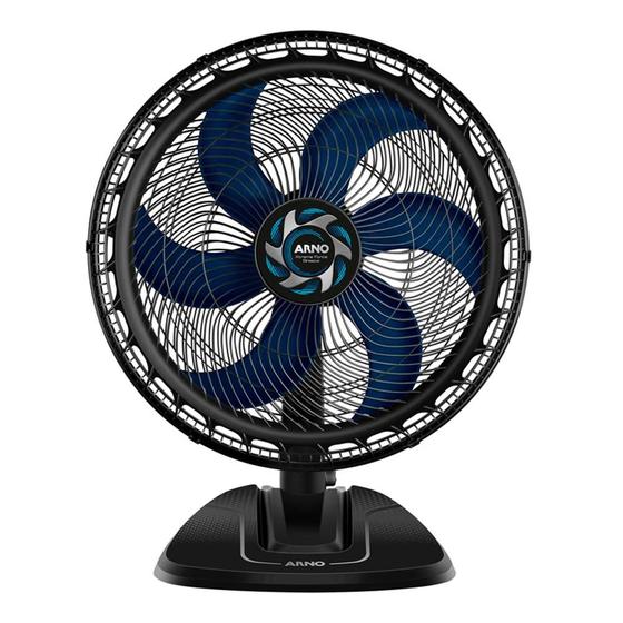 Imagem de Ventilador de mesa Arno 50cm VB50 Xtreme Force Breezer Preto com Azul 127v