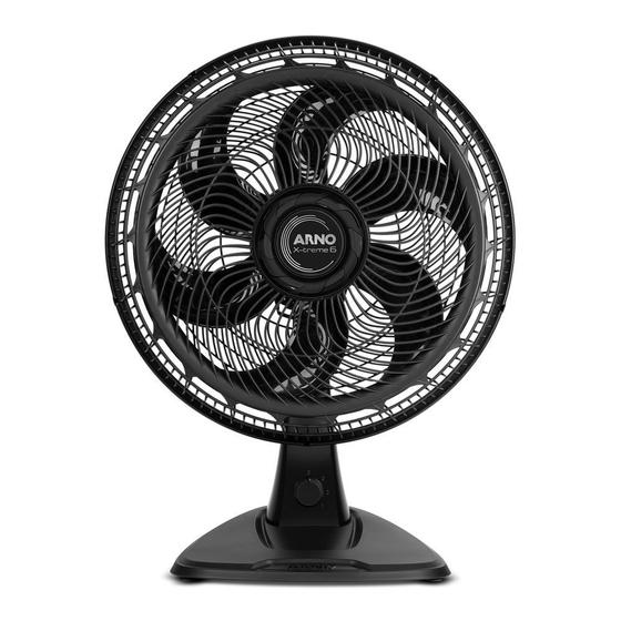 Ventilador de Mesa Arno 6 Pás X-TREME 6 VE60 - 40cm 127V Menor preço em Ventilador de Mesa Arno 6 Pás X-TREME 6 VE60 - 40cm 127V