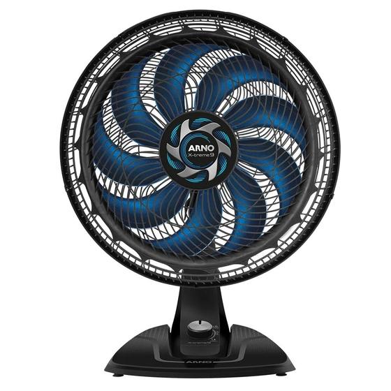 Ventilador de Mesa Arno X-treme 9 com 03 Velocidades 9 Pás - VE90 - 127v Menor preço em Ventilador de Mesa Arno X-treme 9 com 03 Velocidades 9 Pás - VE90 - 127v
