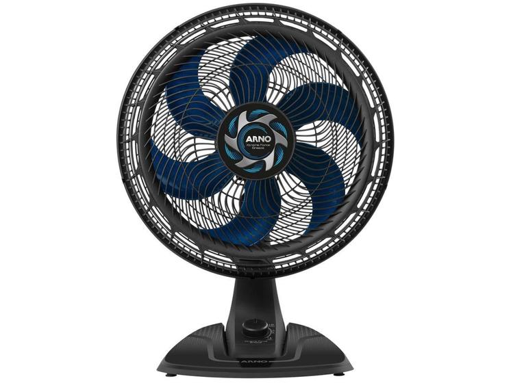 Imagem de Ventilador de Mesa Arno Xtreme Force Breeze VB40 - 40cm 6 Pás 3 Velocidades Preto e Azul