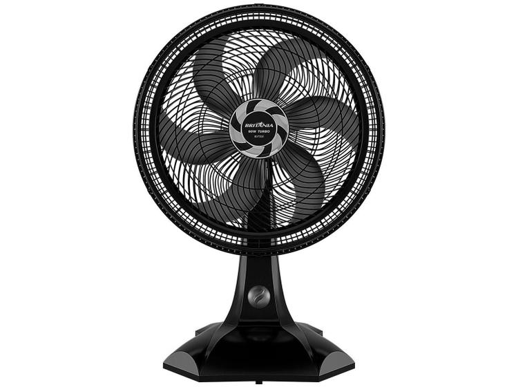 Ventilador de Mesa Britânia BVT301 30cm 6 Pás 3 Velocidades Preto