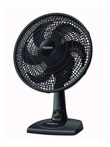 Ventilador de Mesa e Parede Mondial NV-15-6P 6 Pás - 3 velocidades Preto Menor preço em Ventilador de Mesa e Parede Mondial NV-15-6P 6 Pás - 3 velocidades Preto