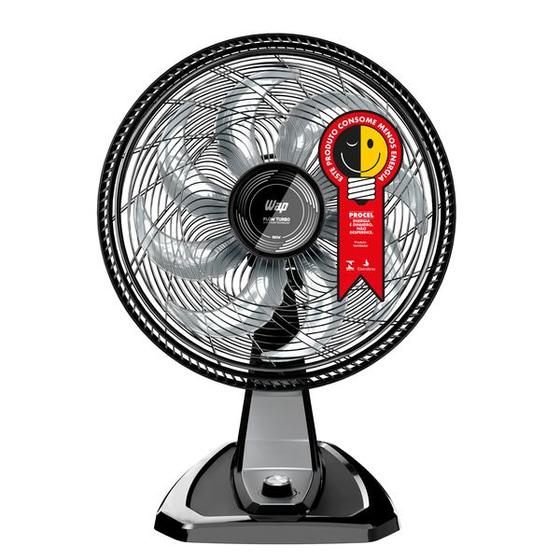 Ventilador de Mesa e Parede WAP FLOW TURBO 180W 8 Pás 50cm 110V Menor preço em Ventilador de Mesa e Parede WAP FLOW TURBO 180W 8 Pás 50cm 110V
