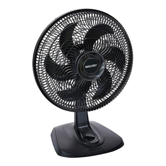 Imagem de Ventilador De Mesa Mallory TS40+ 126W - Preto/Grafite 220V