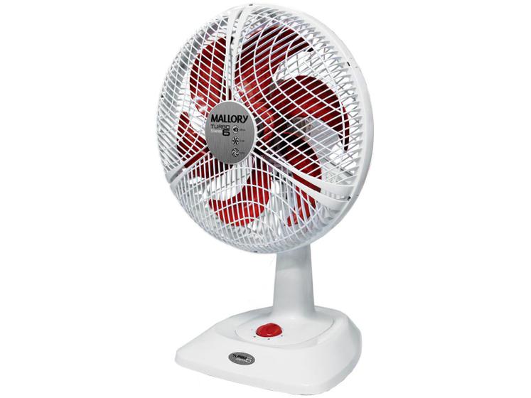 Imagem de Ventilador de Mesa Mallory Turbo Silence 6 30cm