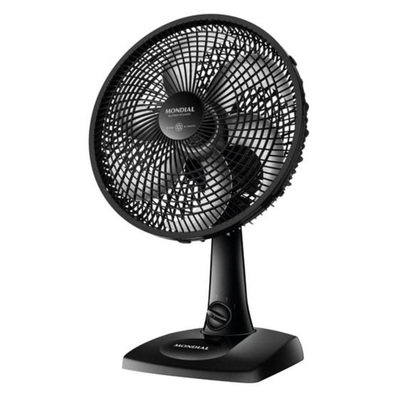 Imagem de Ventilador De Mesa Mondial Preto 6 Pás 30cm 127V