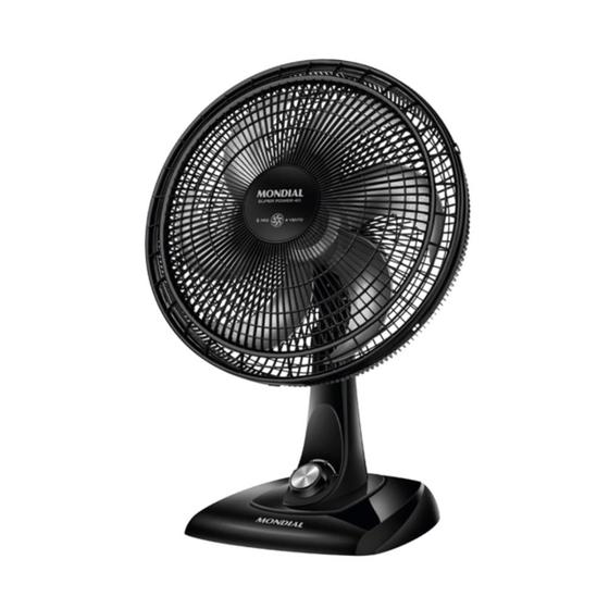 Imagem de Ventilador De Mesa Mondial Preto 6 Pás 40cm 127V