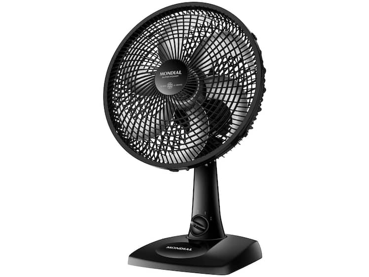 Ventilador de Mesa Mondial Super Power VSP-30-B - 30cm 3 Velocidades