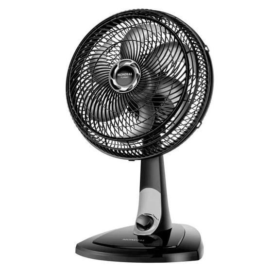 Imagem de Ventilador de Mesa Mondial Turbo, 30 cm, Preto