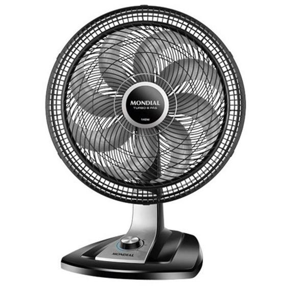 Imagem de Ventilador de Mesa Mondial Turbo, Preto