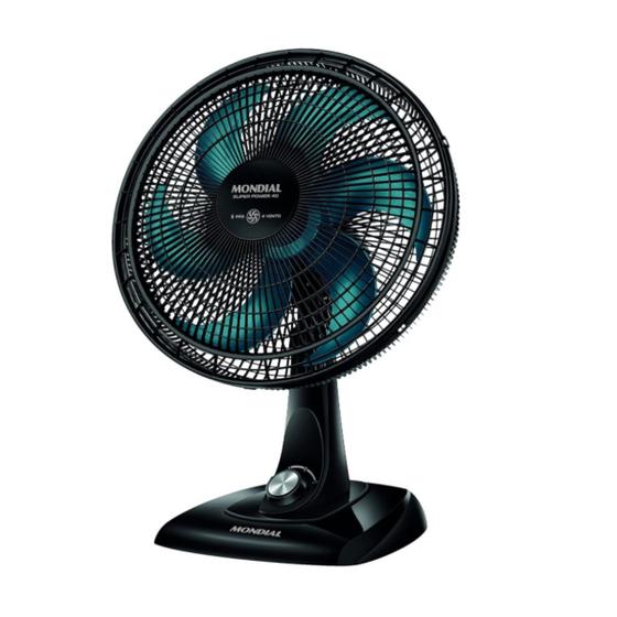 Imagem de Ventilador De Mesa Mondial Vsp-40-Ap Super Power 40cm 6 Pás 3 Velocidades Preto E Azul - 110V