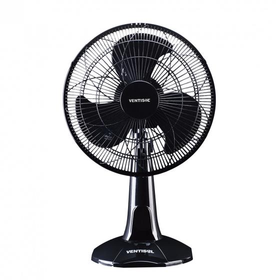 Imagem de Ventilador de Mesa Notos 30cm Premium Ventisol 127V Preto