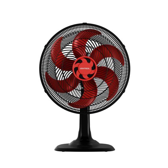 Imagem de Ventilador de Mesa Osc Turbo 6 Pás 80w 3 Velocidades 127v ou 220v Premium 40cm Ventisol