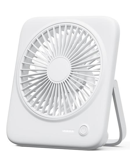 Imagem de Ventilador de mesa Otlonpe F16 Bateria Recarregável de 4000mAh Branco