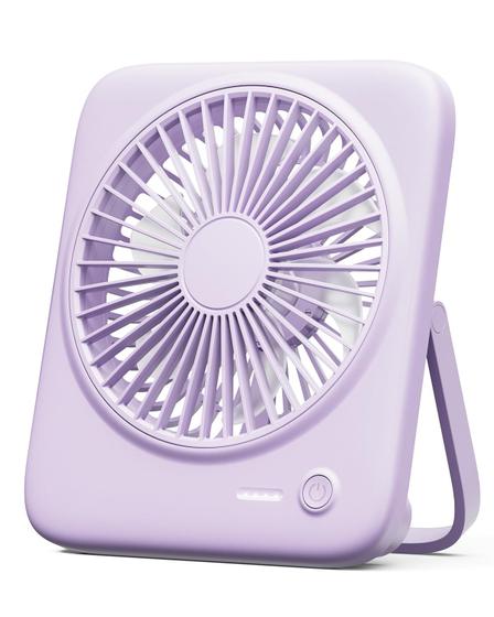 Imagem de Ventilador de mesa Otlonpe F16 bateria recarregável de 4000mAh roxo