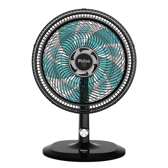 Ventilador de Mesa Philco 10 Pás 165W PVT492PA Turbo - 127V Menor preço em Ventilador de Mesa Philco 10 Pás 165W PVT492PA Turbo - 127V