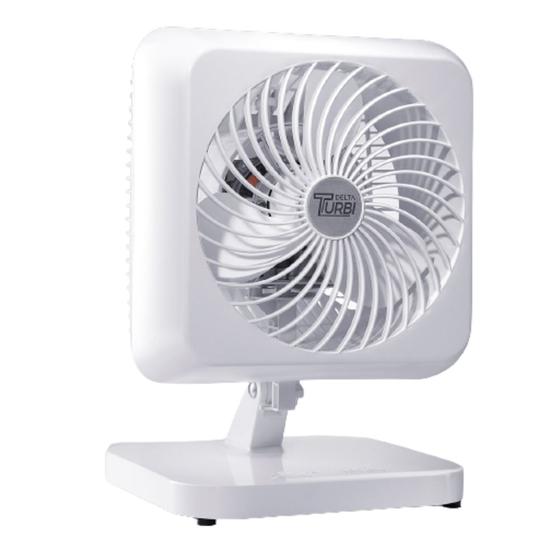 Ventilador de Mesa Turbi Branco 110 Volts - 62-3100 - VENTI-DELTA Imagem de Ventilador de Mesa Turbi Branco 110 Volts - 62-3100 - VENTI-DELTA