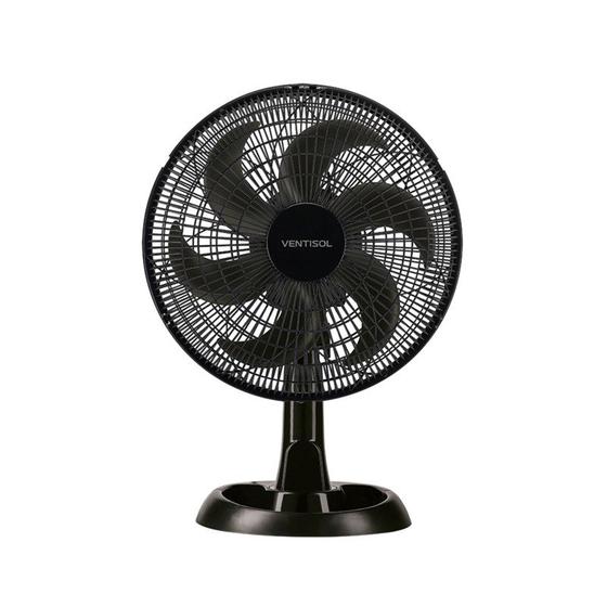 Imagem de Ventilador de Mesa Turbo Eco 30cm 52W Preto - Ventisol