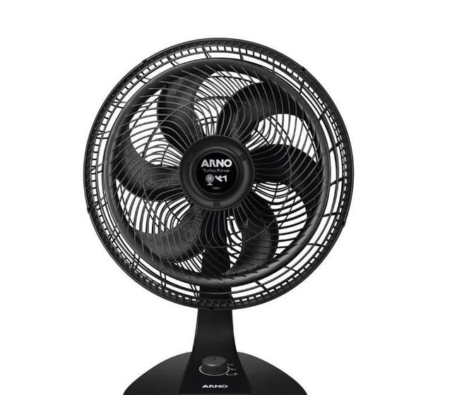 Imagem de Ventilador De Mesa Turbo Force 2 Em 1 Vf42 40Cm Preto Arno