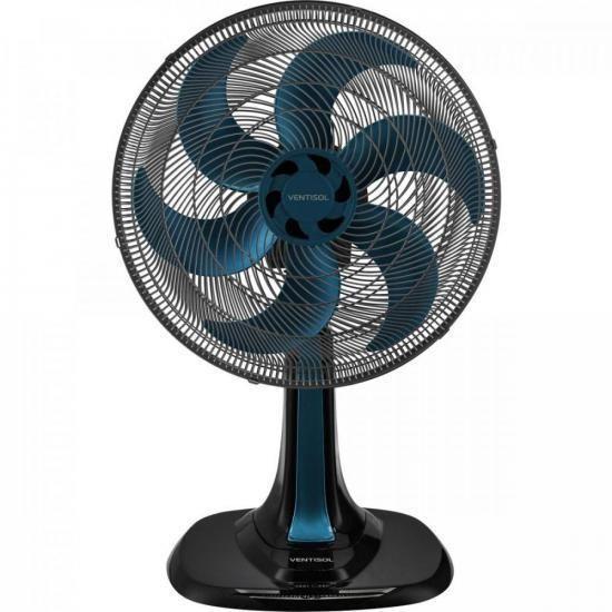 Imagem de Ventilador De Mesa Ventisol 30cm Turbo6 Ventisol Azul 220V