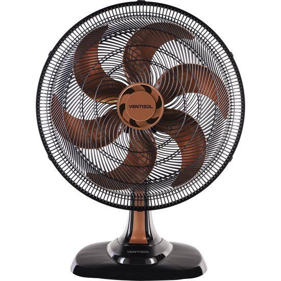 Imagem de Ventilador de Mesa Ventisol Turbo 6 50cm Bronze 127v