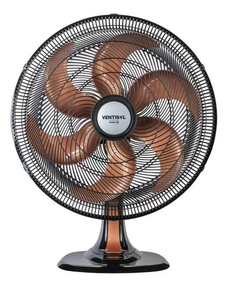 Imagem de Ventilador De Mesa Ventisol Turbo 6 50cm Bronze 127V