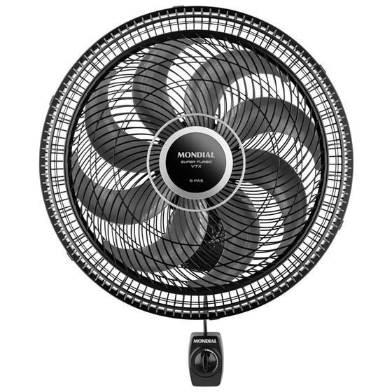 Imagem de Ventilador de Parede Mondial Super Turbo VTX-40P-8P - 140W - 40CM - 220V - Preto