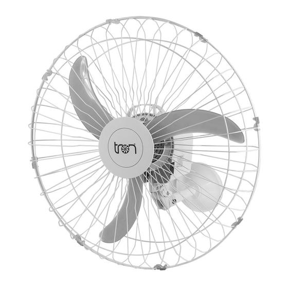 Imagem de Ventilador de Parede Oscilante 60 cm 110V Branco
