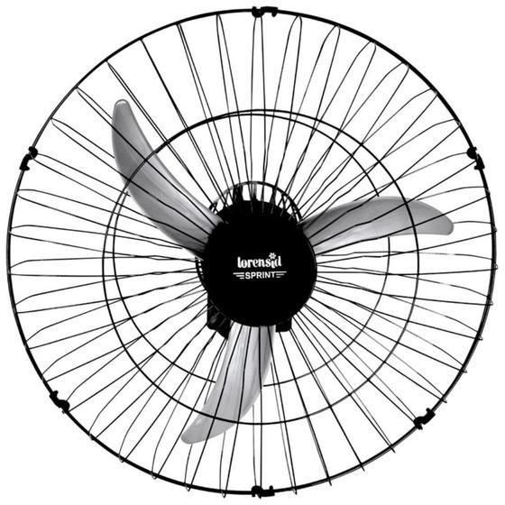 Imagem de Ventilador de Parede Tufão Loren Sid 60 CM Preto