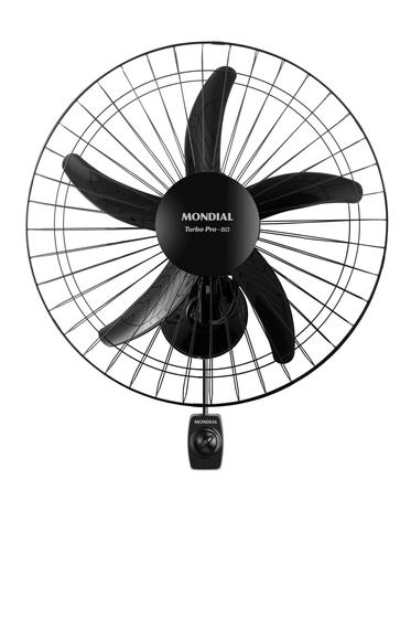 Imagem de Ventilador de Parede Turbo 50cm Pro 5 Pás, Mondial, Preto, 150W, 127V - NVP-PRO-50